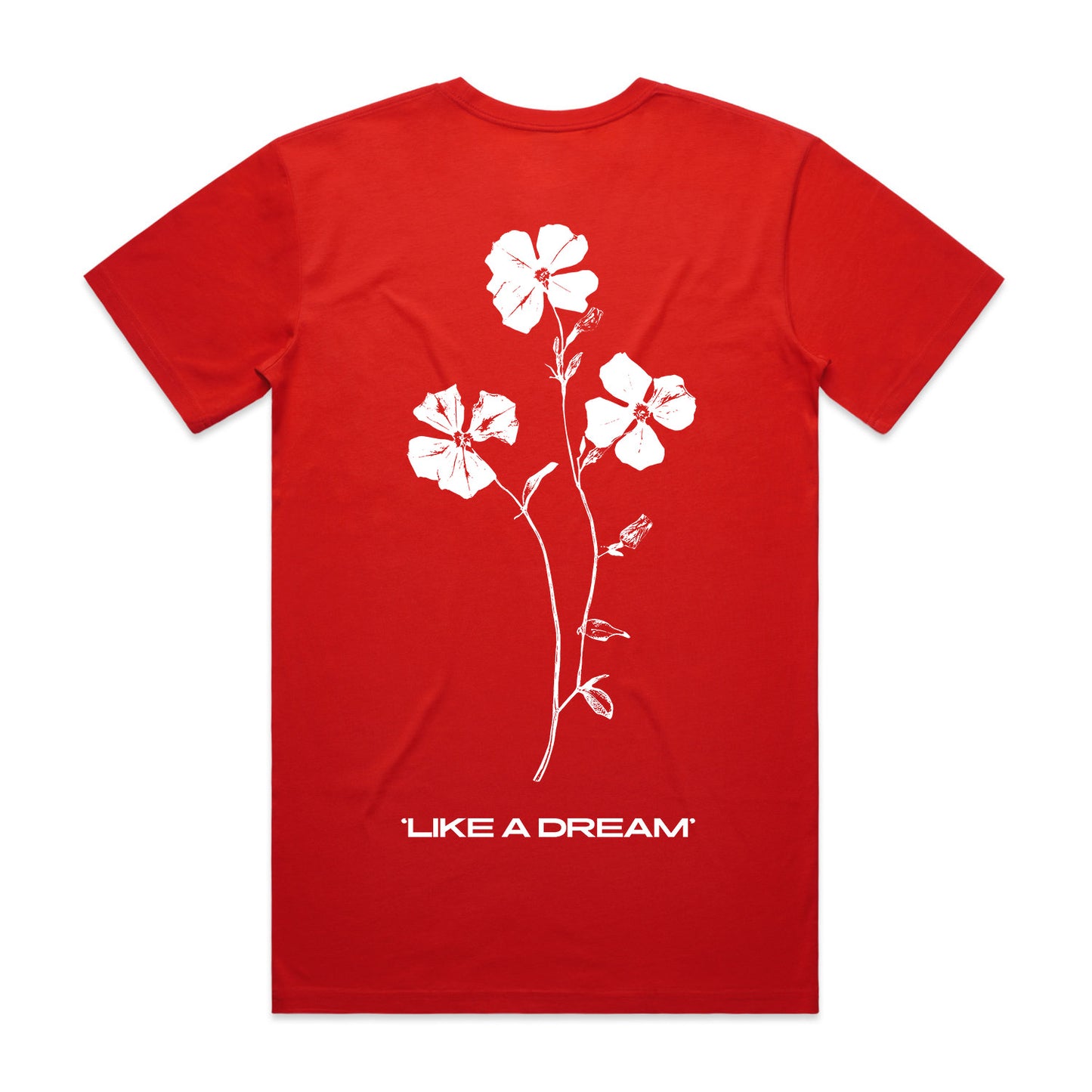 ALIBII Red Graphic T-shirt